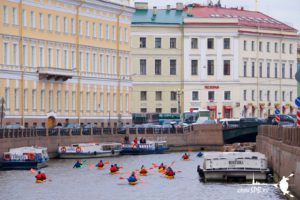 Санкт-Петербург каякинг по каналам