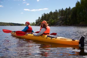 Kayaking day trips to Karelian isthmus
