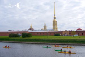 Kayaking in Russia Saint Petersburg