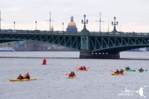 Kayaking in Saint Petersburg